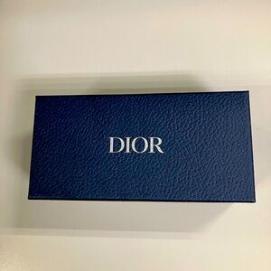 DIOR blue empty box.  7 3/4 x 3 3/4 x 3🌺❤️🥰
